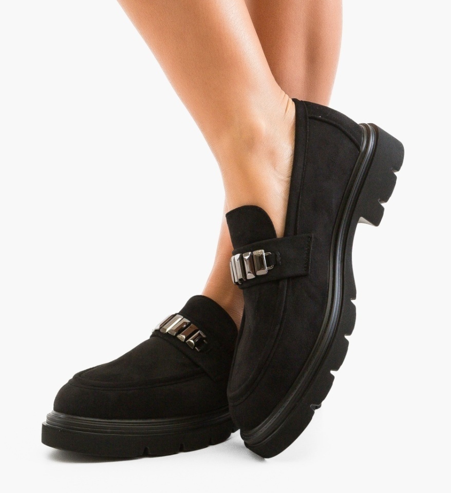 Pantofi casual dama Avyra Negri - Img 6