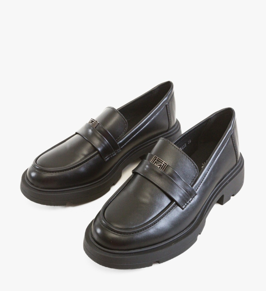 Pantofi casual dama Calform Negri - Img 3