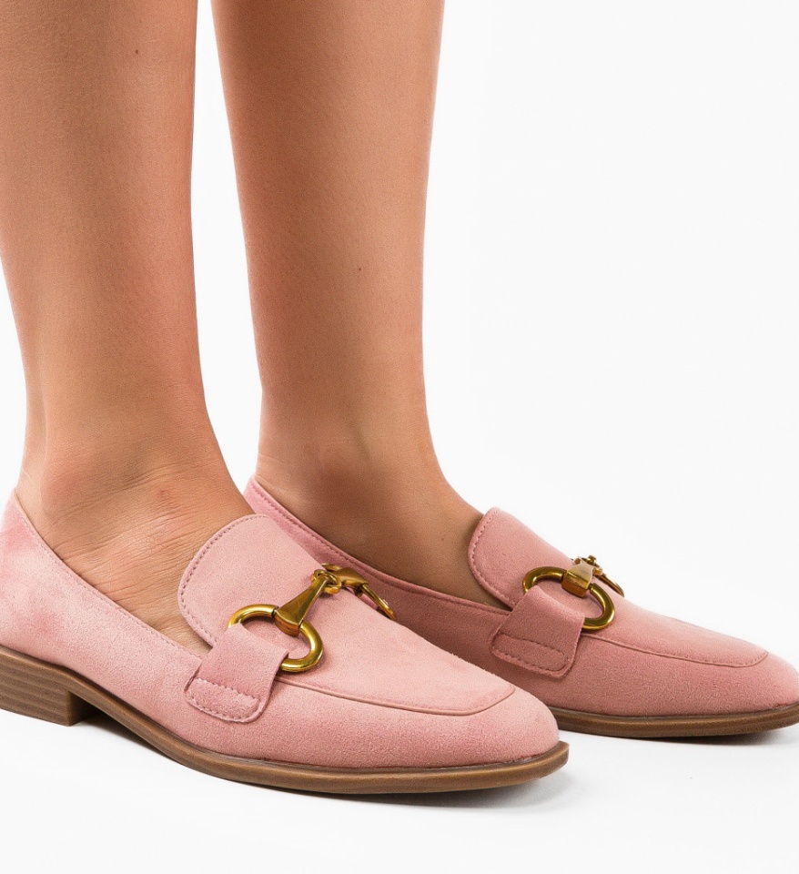Pantofi Casual dama Cloe Roz - Img 7