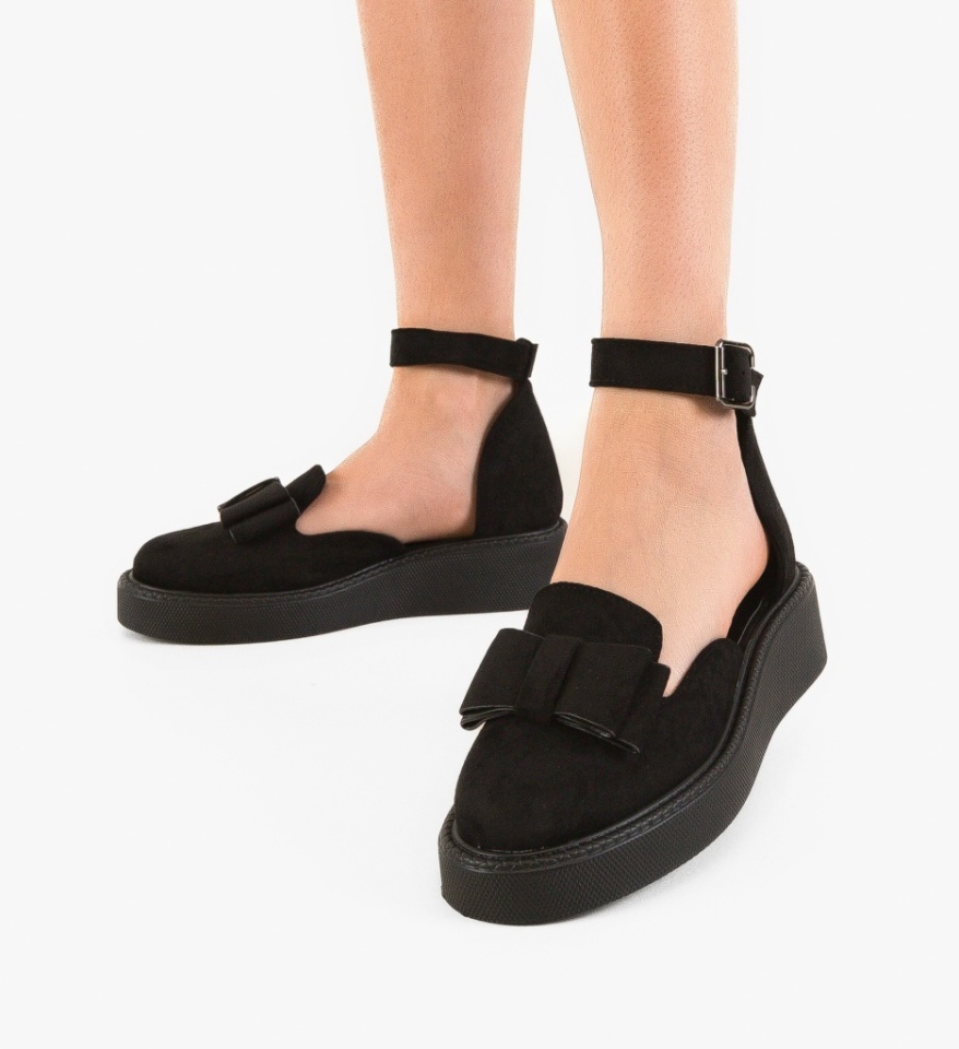 Pantofi Casual dama Hammbe Negri - Img 6