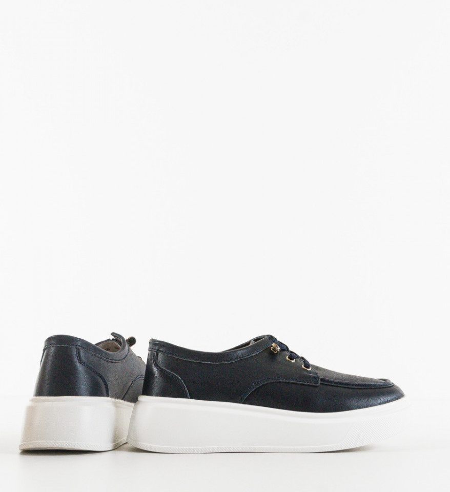 Pantofi Casual dama Naenia Bleumarin - Img 2