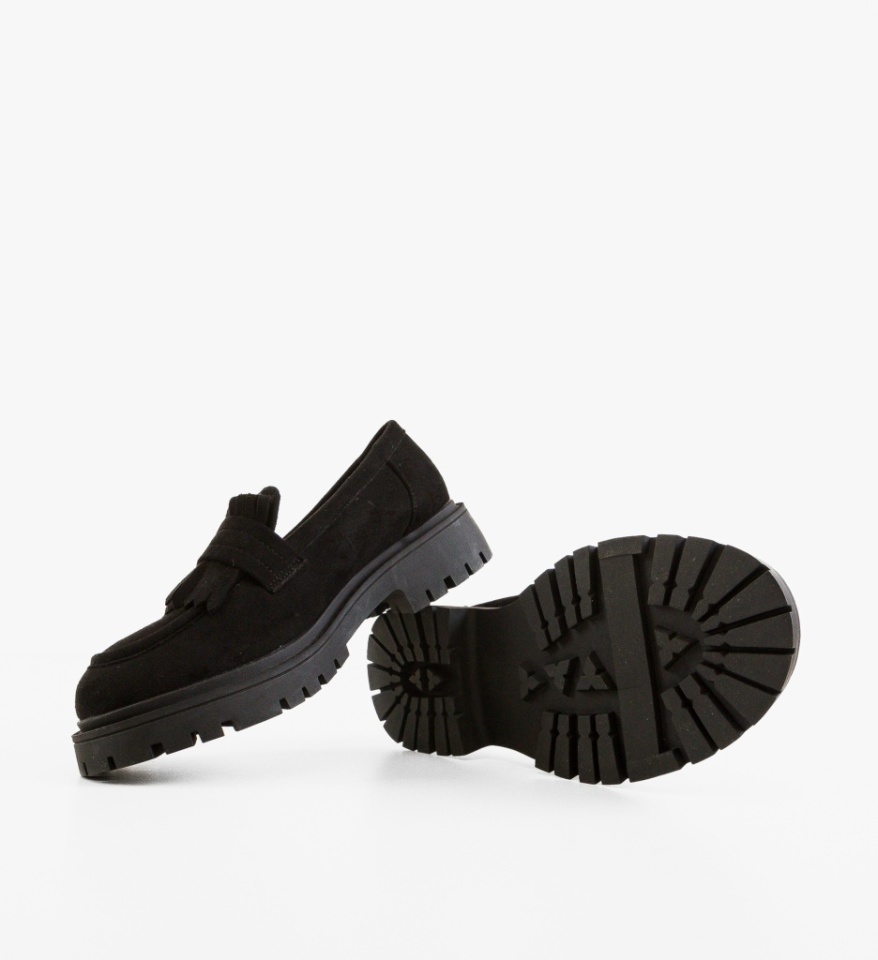 Pantofi Casual dama Obyne Negri - Img 3