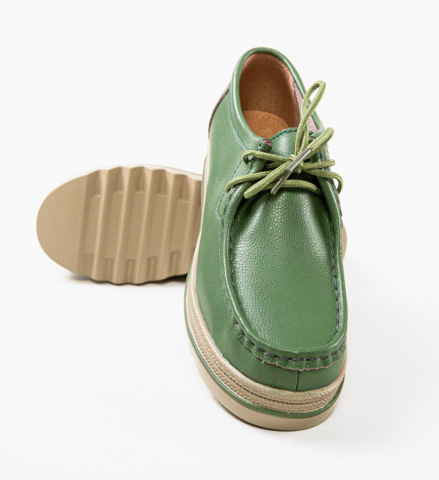 Pantofi casual dama Sag Verzi - Img 2
