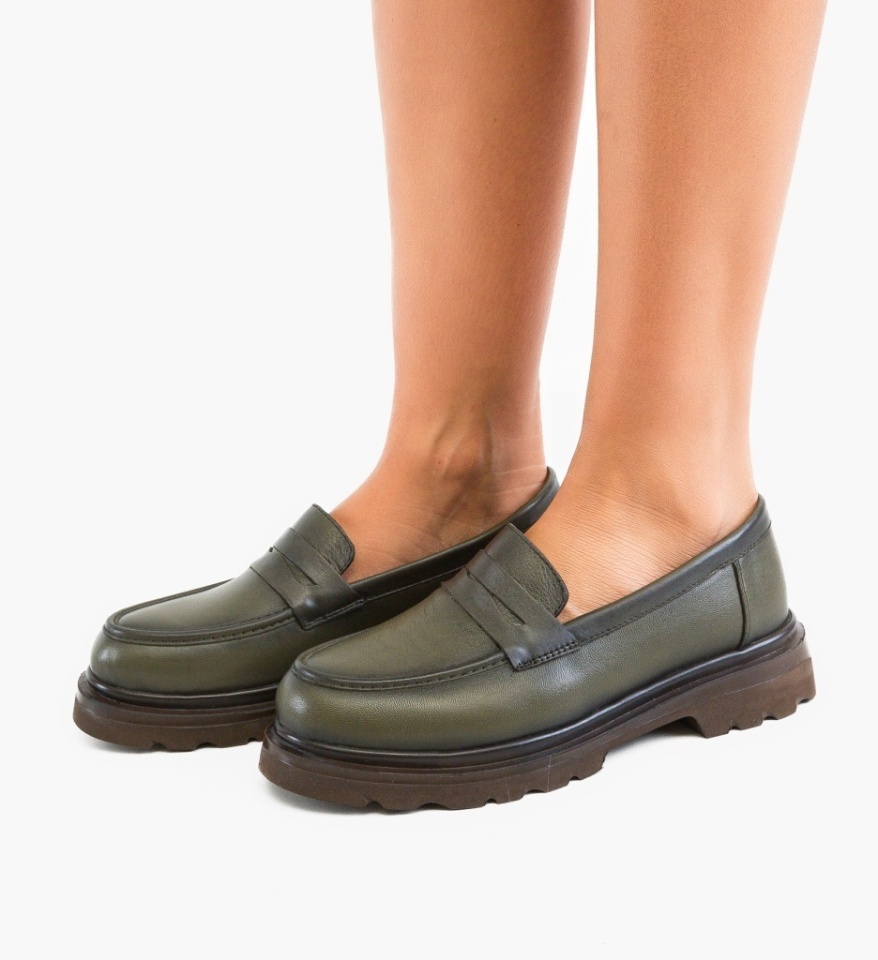 Pantofi casual dama Sheep Khaki - Img 5
