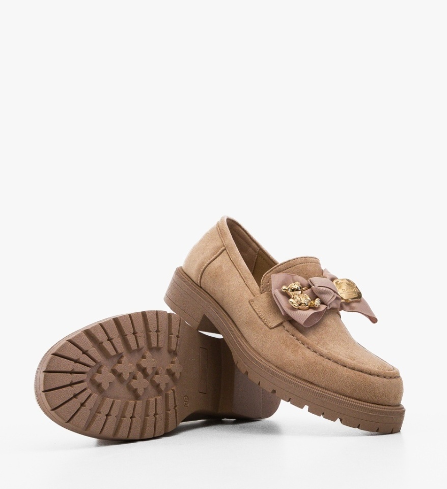 Pantofi casual dama Ster Bej - Img 2