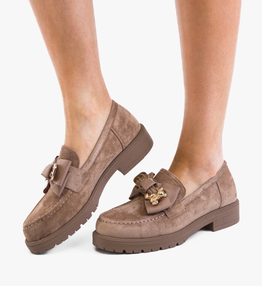 Pantofi casual dama Ster Khaki - Img 6