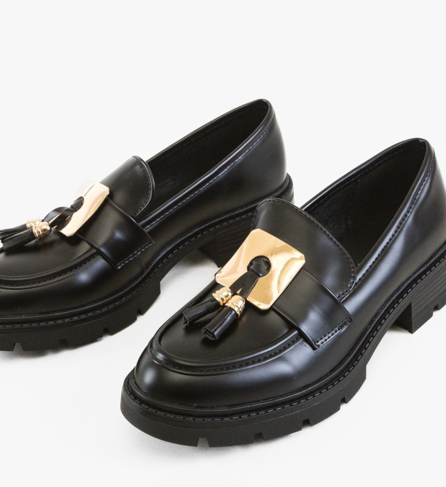 Pantofi casual dama Ymyne Negri - Img 3