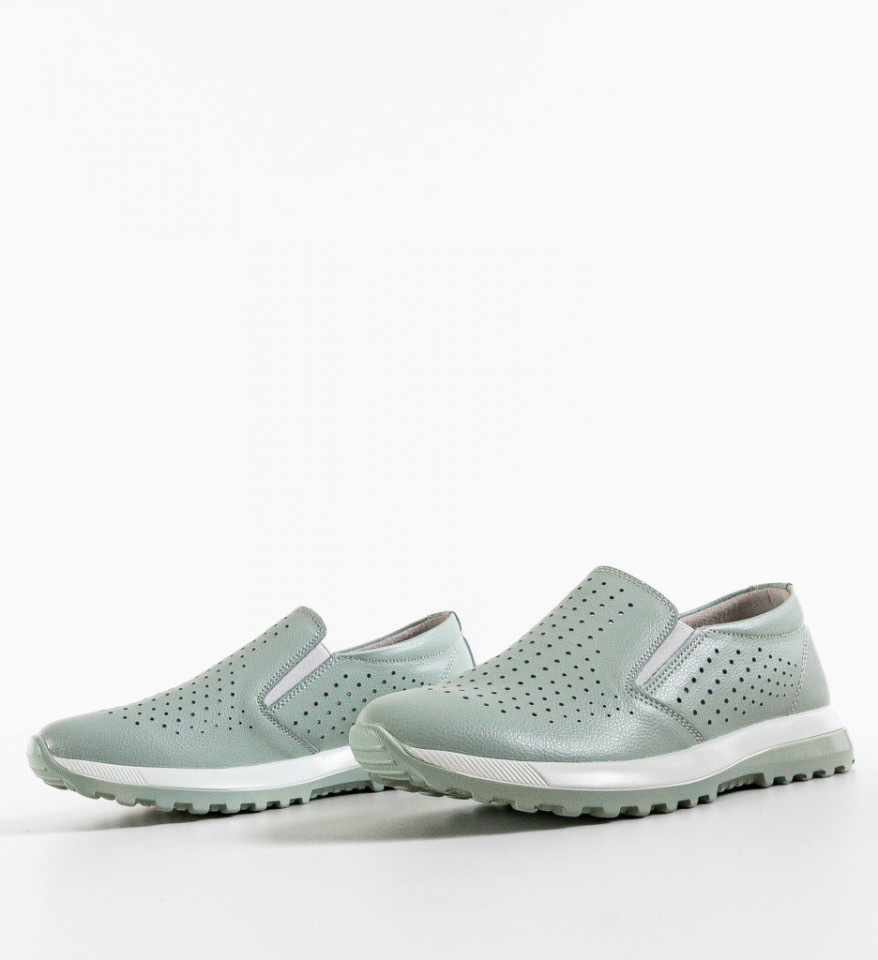 Pantofi Casual Damaris Verzi - Img 3