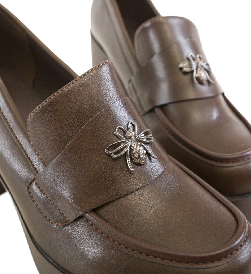 Pantofi Casual Diamus Maro - Img 2