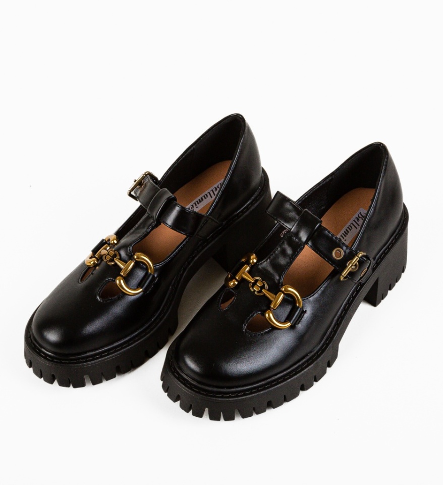 Pantofi Casual Ellingt Negri - Img 3