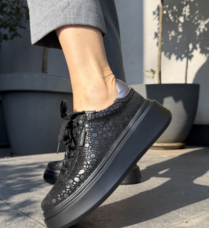 Pantofi Casual Ganey Negri - Img 6