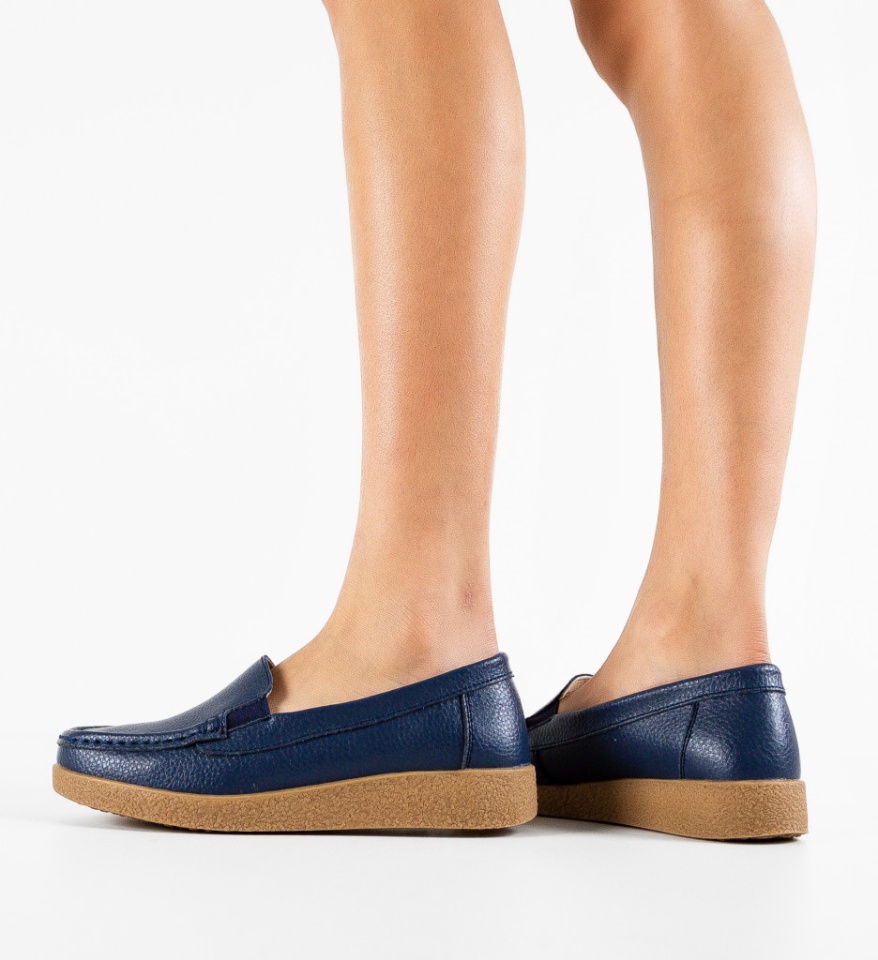 Pantofi Casual Givy Bleumarin - Img 12