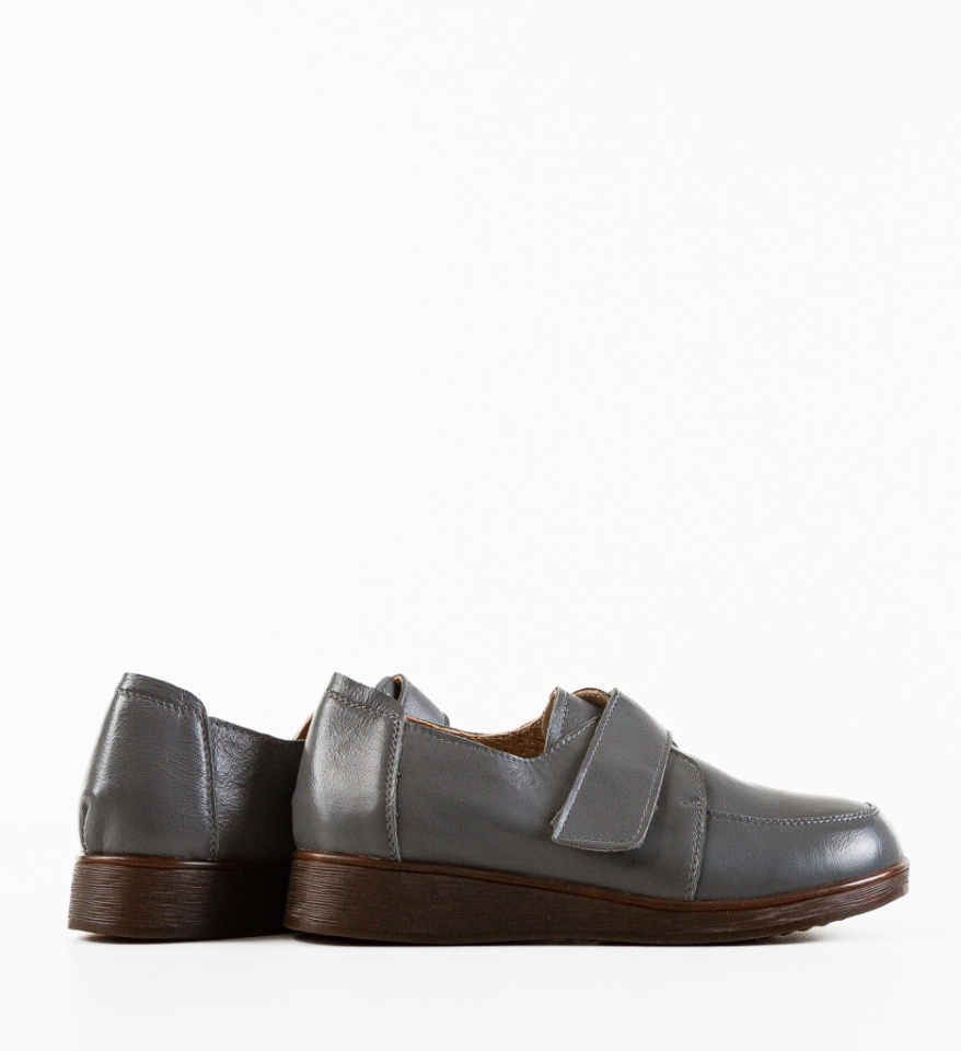 Pantofi Casual Grig Gri - Img 2