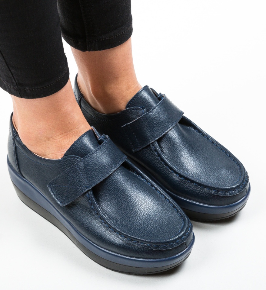 Pantofi Casual Groma Bleumarin - Img 12