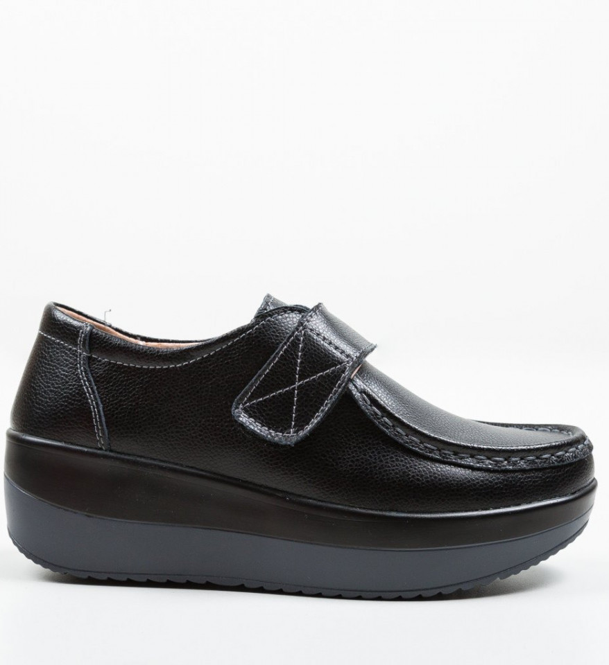 Pantofi Casual Groma Negri - Img 5