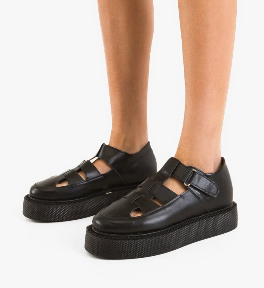 Pantofi Casual Gryndy Negri - Img 5
