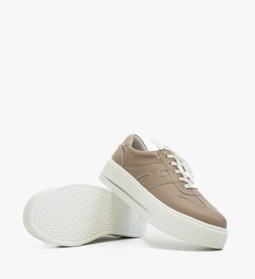 Pantofi Casual Hakro Bej 2 - Img 4