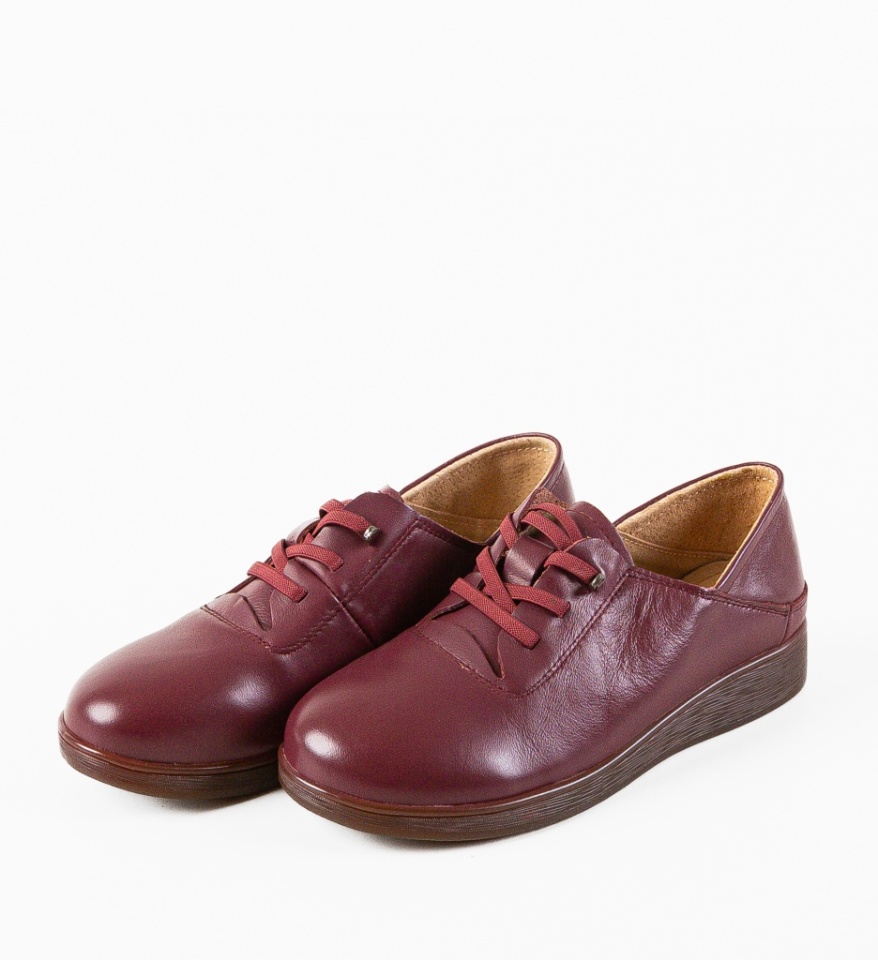 Pantofi Casual Heleg Grena - Img 3