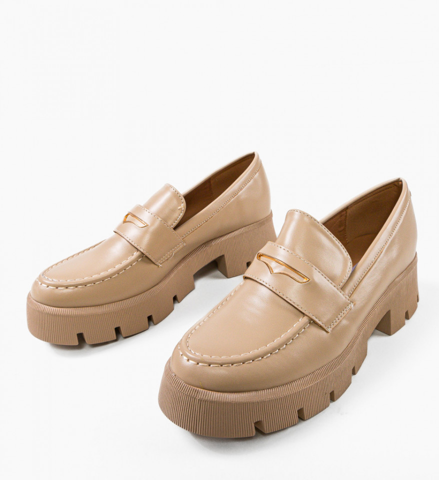 Pantofi Casual House Bej - Img 3
