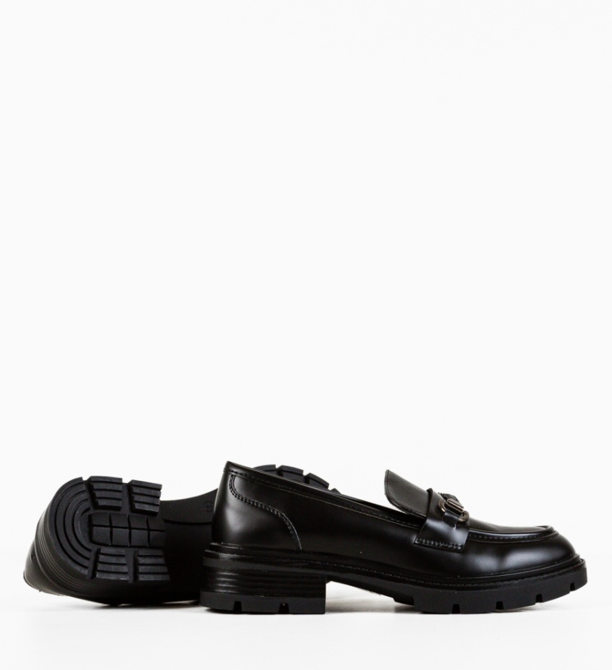 Pantofi Casual Itoro Negri - Img 3