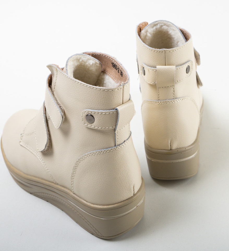 Pantofi Casual Jabal Bej - Img 14
