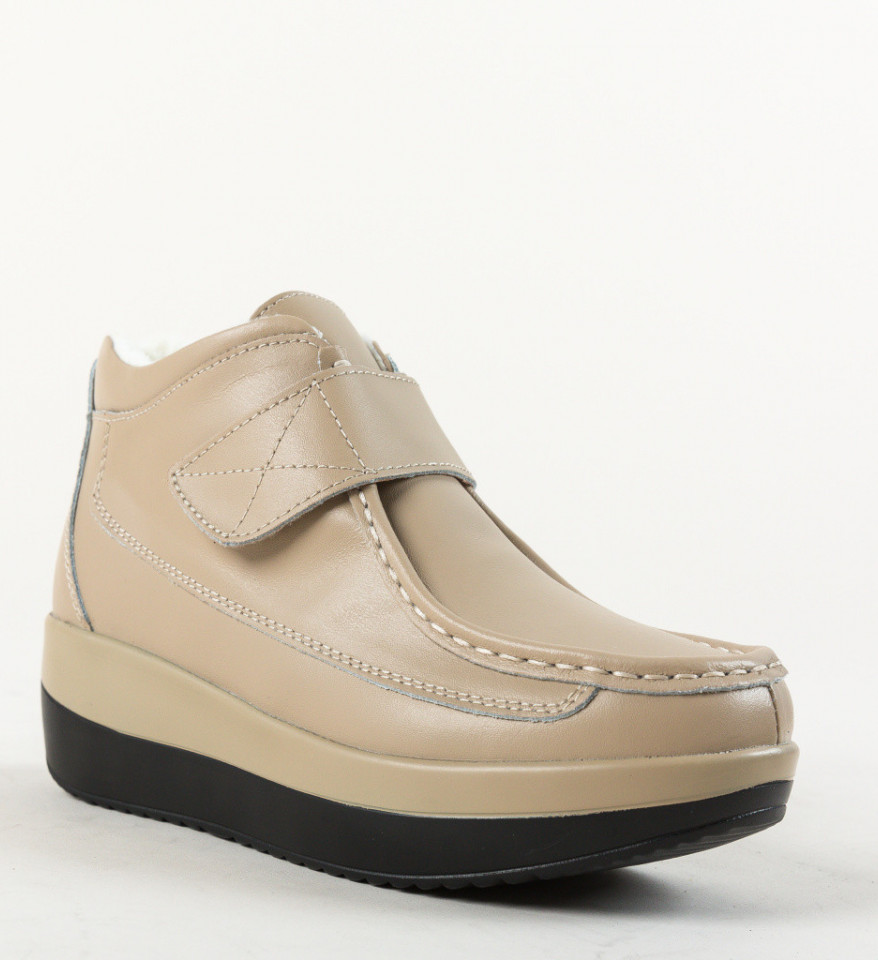 Pantofi Casual Jistry Bej - Img 4