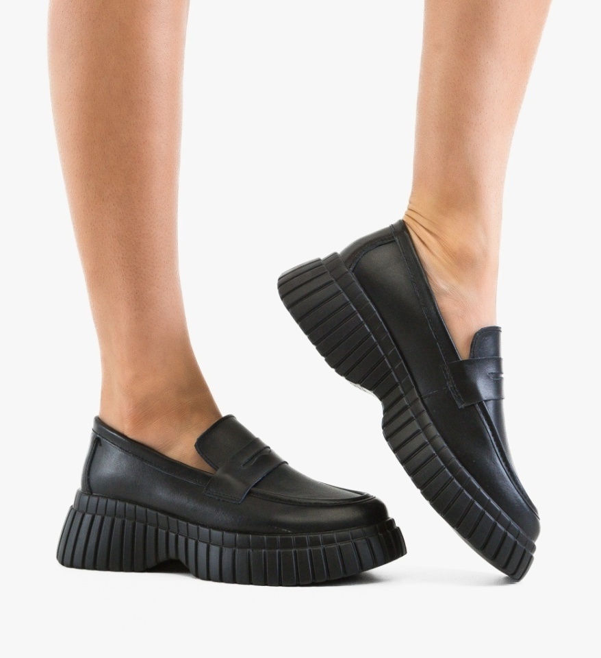 Pantofi Casual Kalte Negri 2 - Img 2