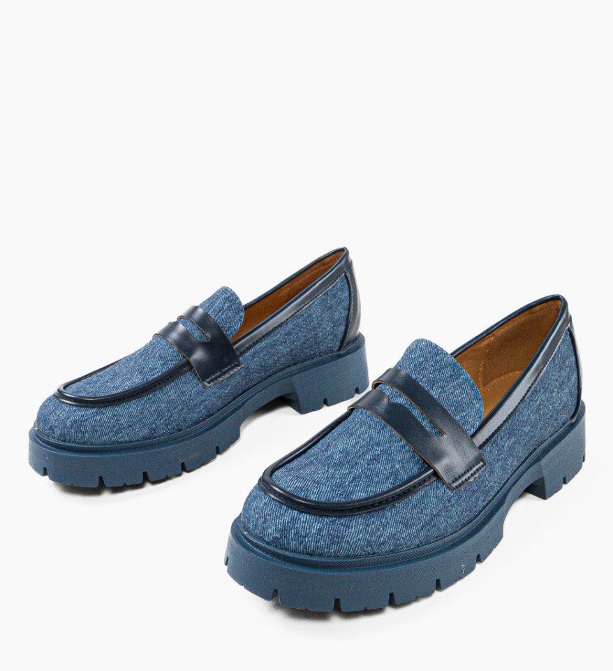 Pantofi Casual Kevi Albastri - Img 3