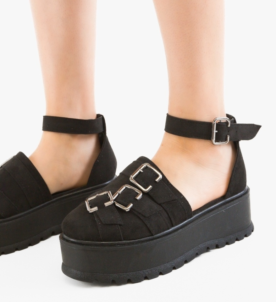 Pantofi Casual Koerel Negri - Img 6