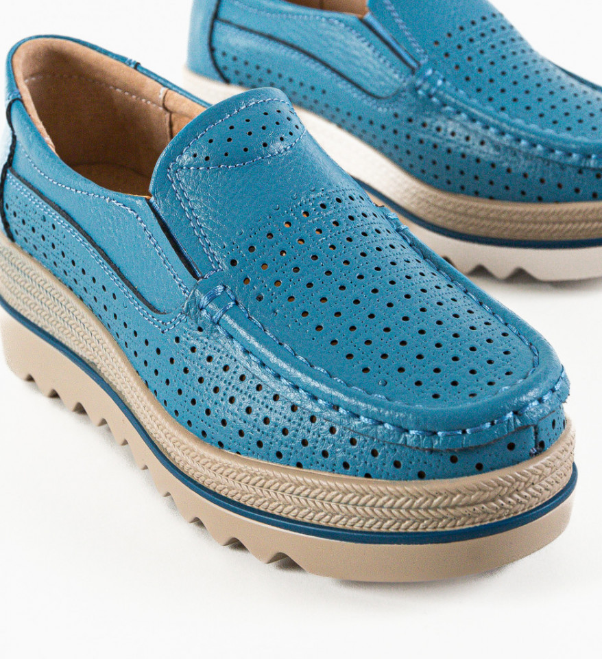Pantofi Casual Krat Albastri - Img 3