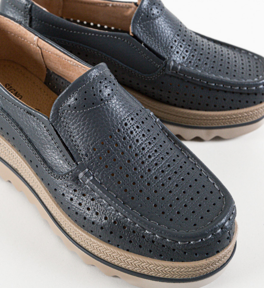 Pantofi Casual Krat Gri - Img 3