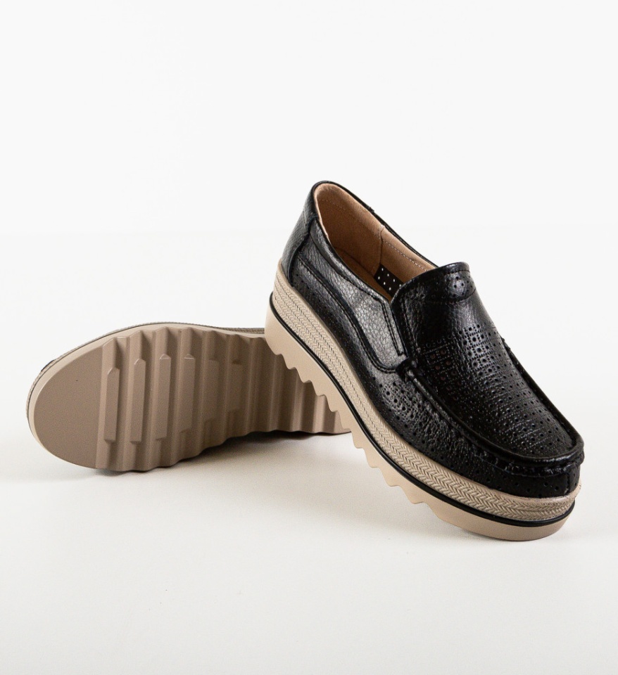 Pantofi Casual Krat Negri - Img 4