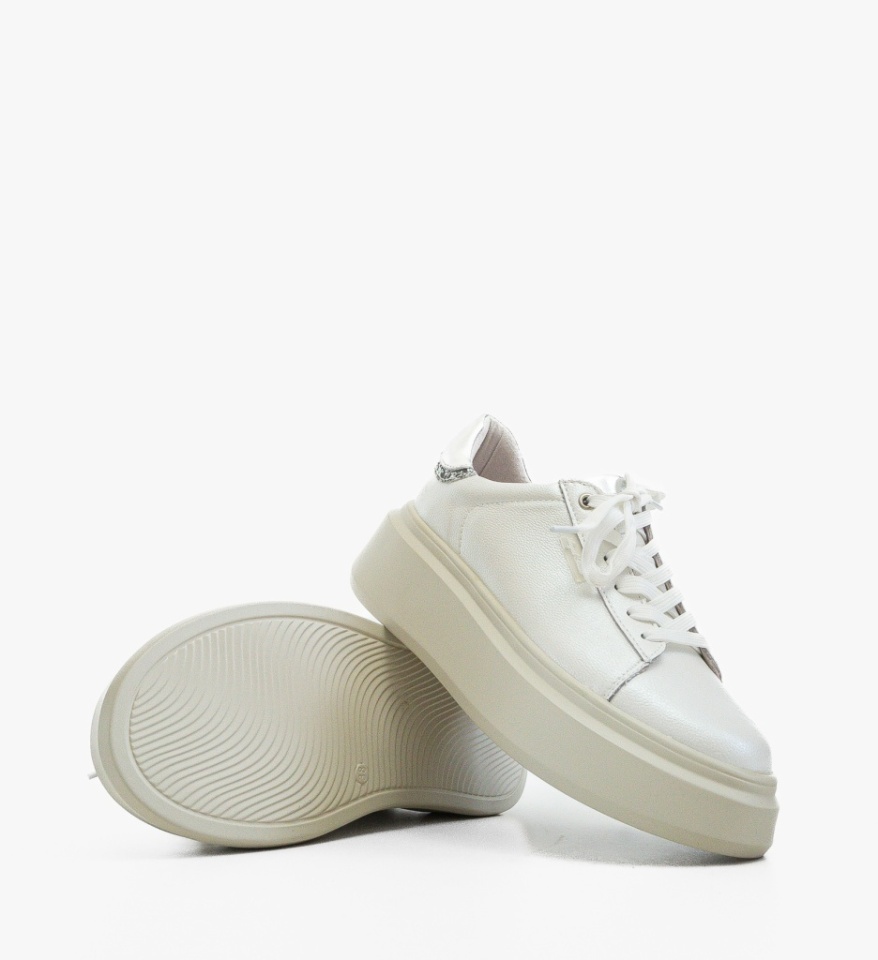 Pantofi Casual Lalere Albe - Img 2