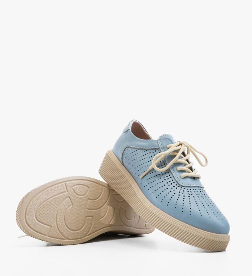 Pantofi Casual Lehe Albastri - Img 3