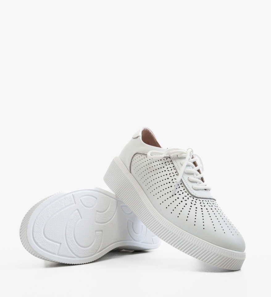 Pantofi Casual Lehe Albi - Img 3