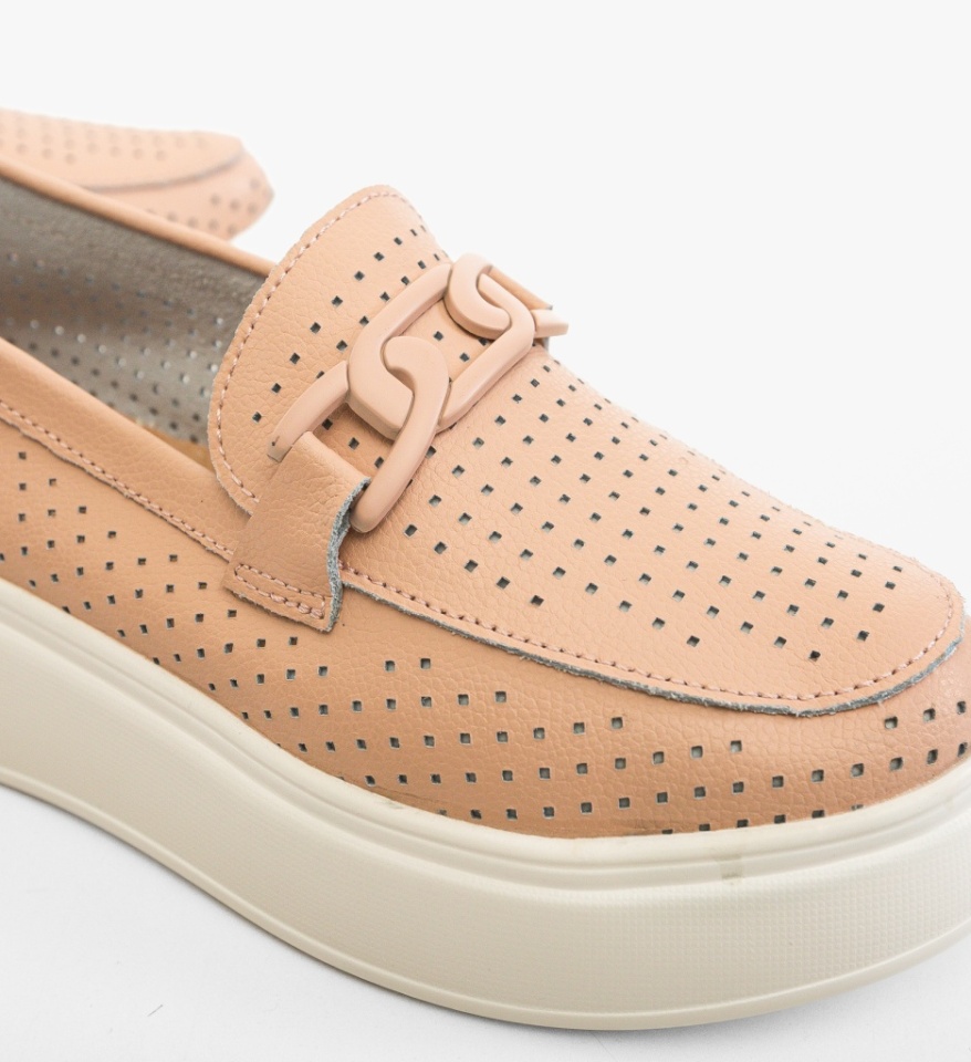Pantofi Casual Lezzer Roz - Img 4