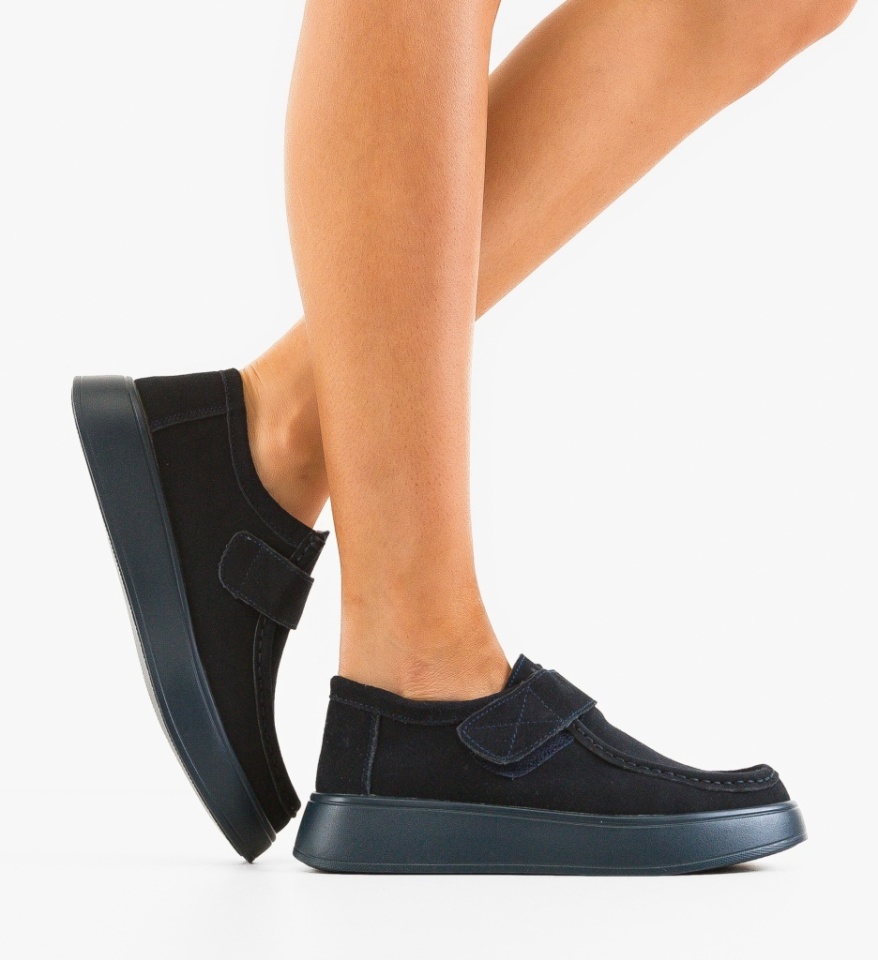Pantofi Casual Lina Bleumarin - Img 7