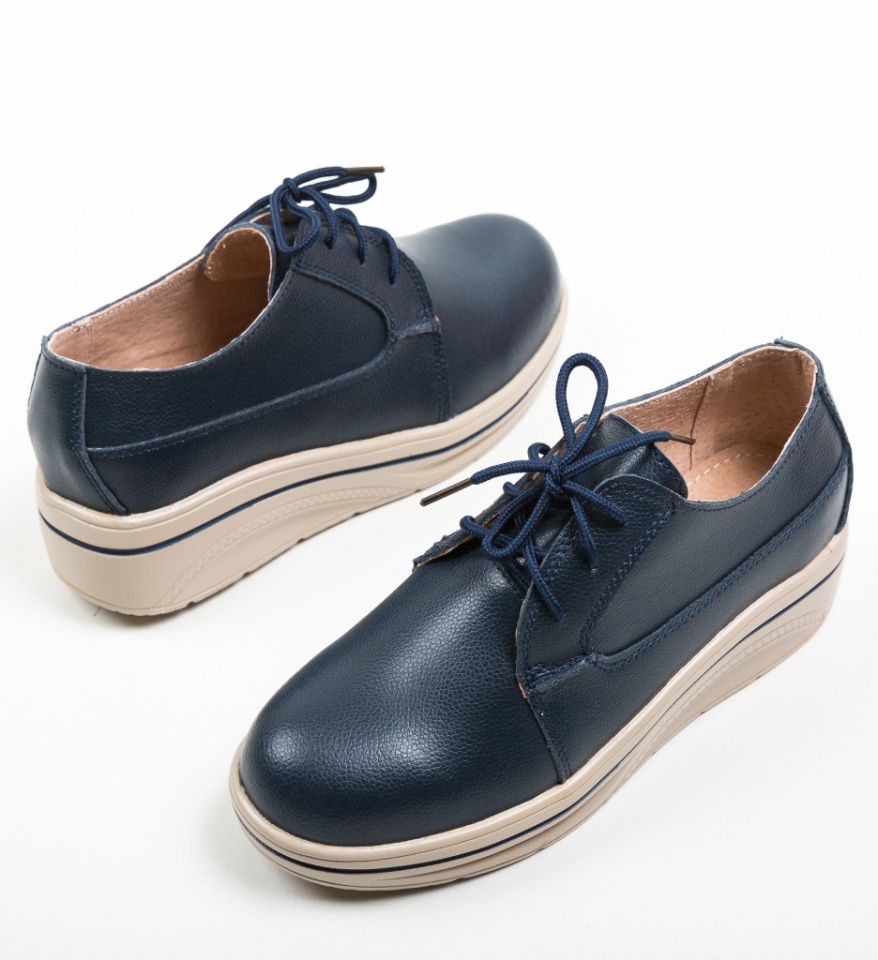 Pantofi Casual Lionata Bleumarin - Img 11