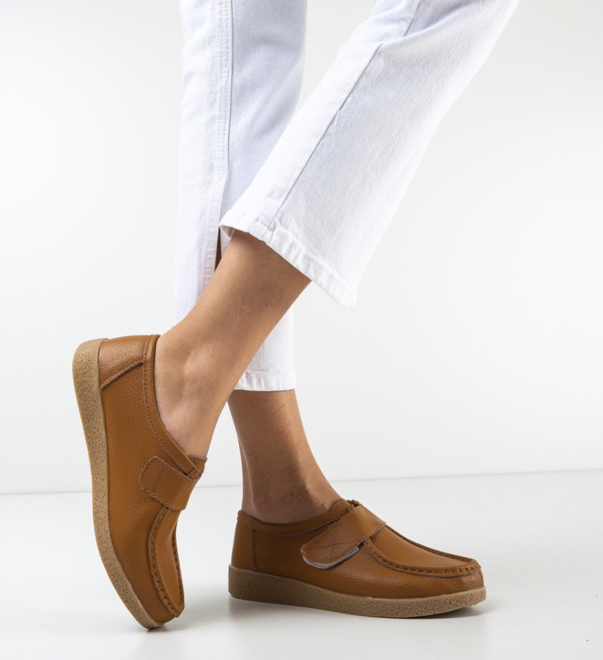 Pantofi Casual Monta Camel - Img 7