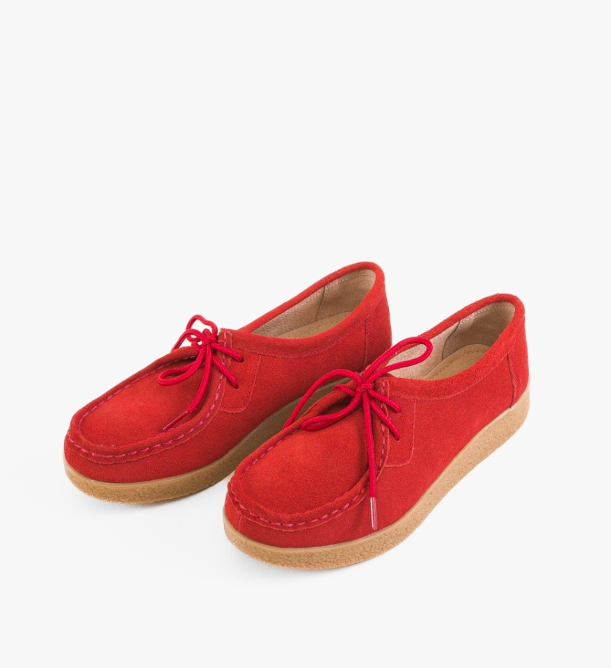 Pantofi Casual Neca Rosii 2 - Img 2