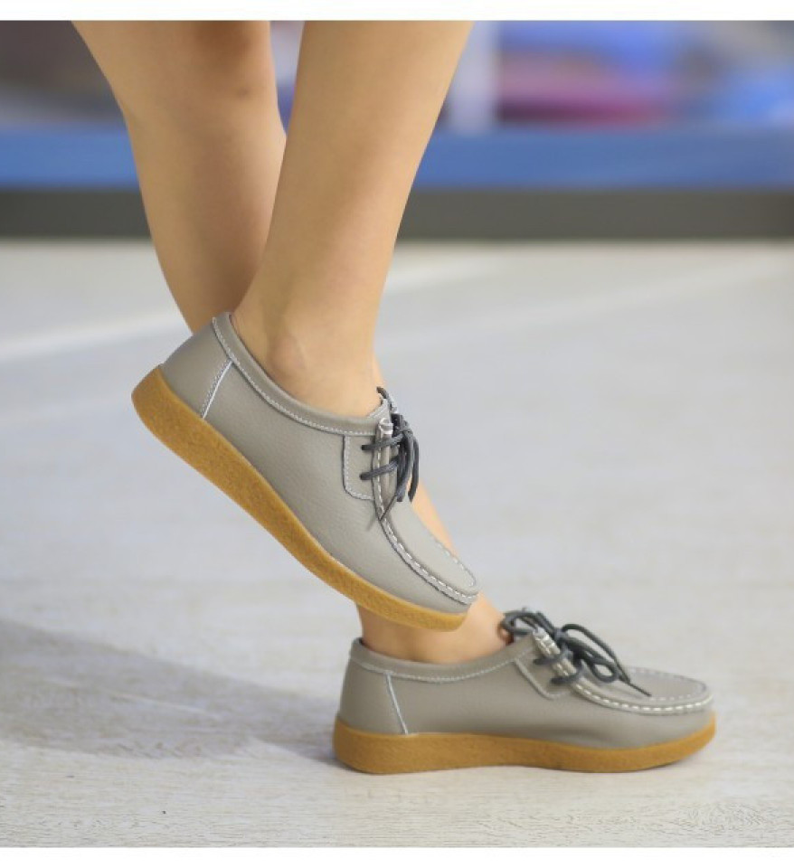 Pantofi Casual Niko Gri
