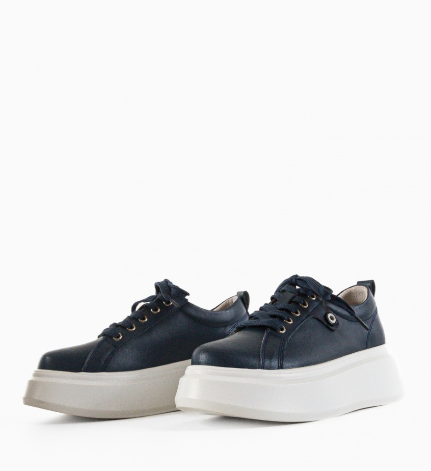 Pantofi Casual Nuandre Bleumarin - Img 8