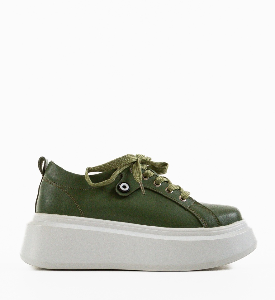 Pantofi Casual Nuandre Verzi - Img 2