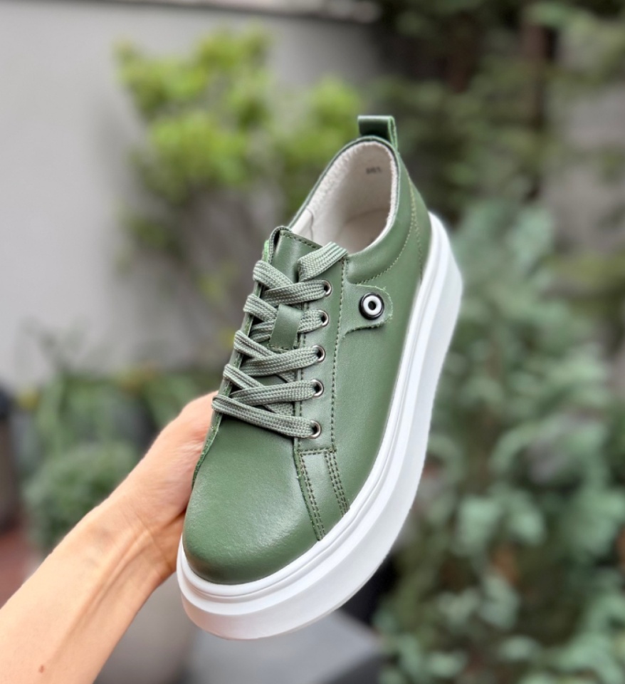 Pantofi Casual Nuandre Verzi - Img 12