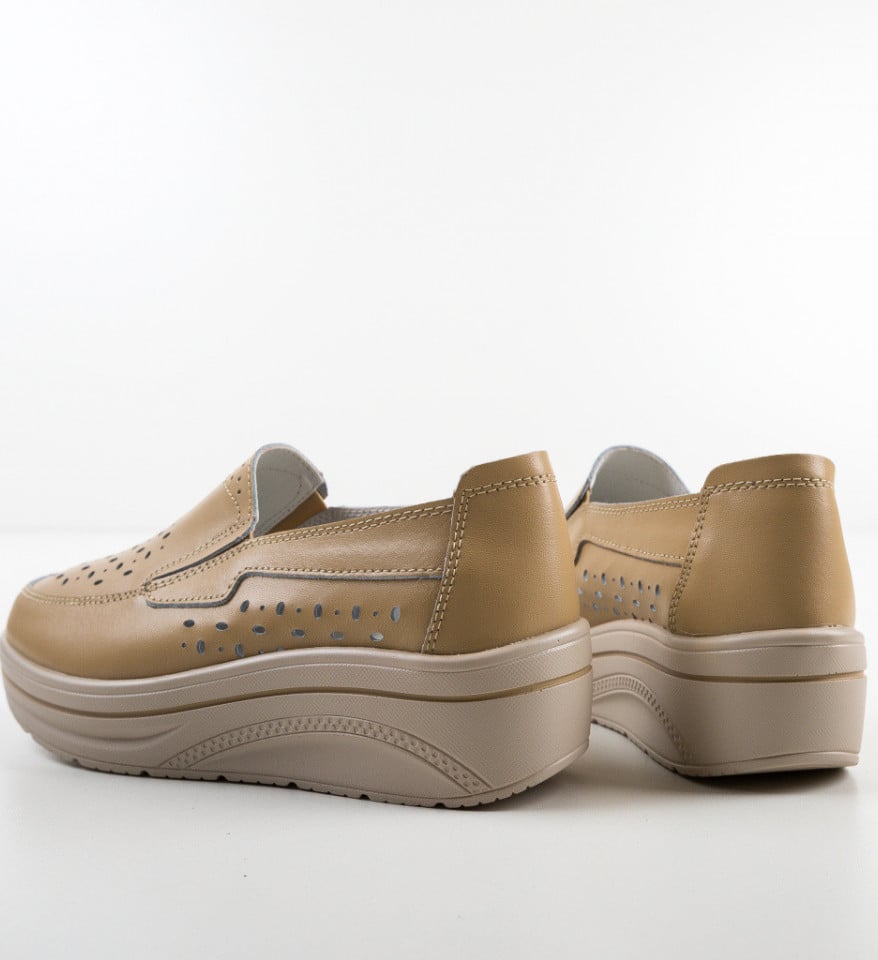Pantofi Casual Olifram Bej