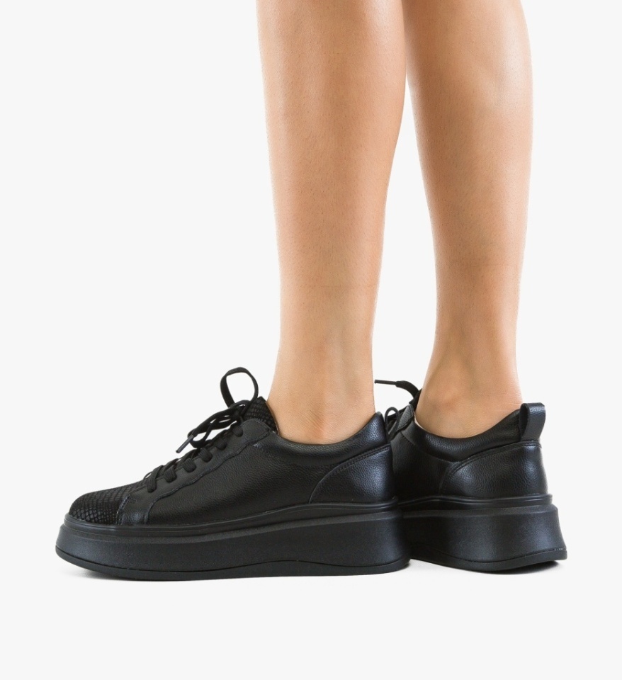 Pantofi Casual Priki Negri - Img 2