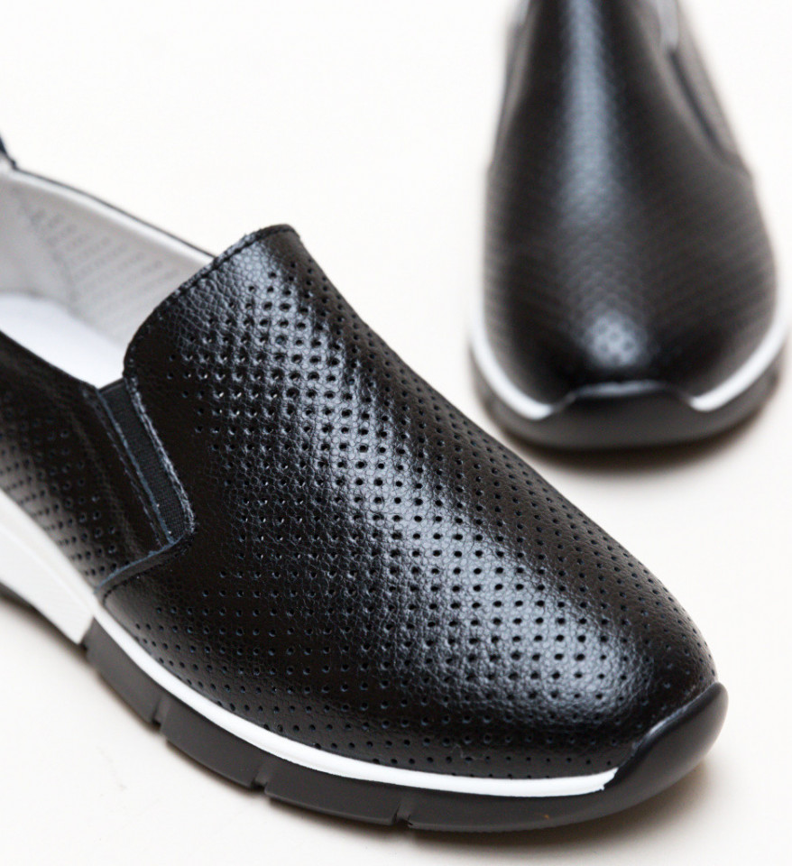 Pantofi Casual Pufine Negri - Img 5