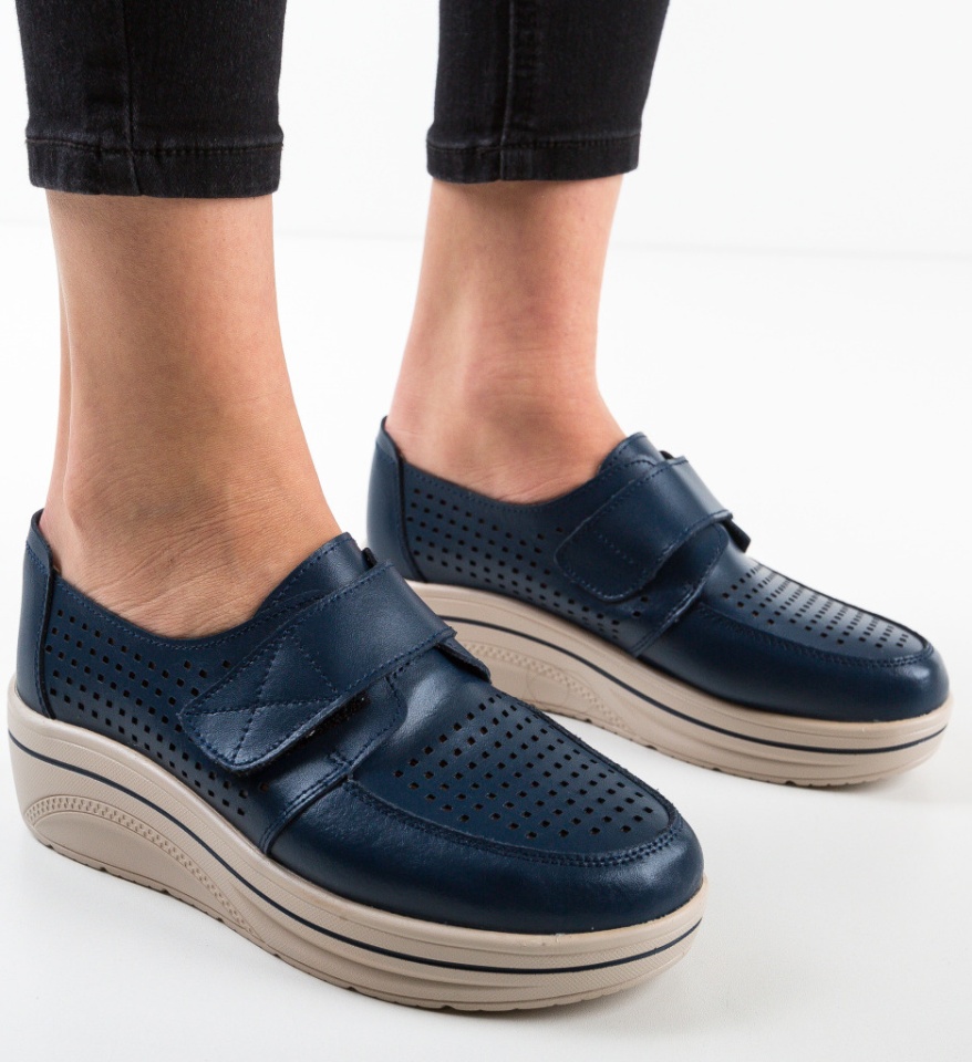 Pantofi Casual Rezolito Bleumarin - Img 10