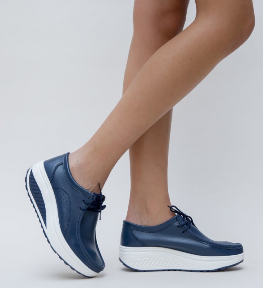 Pantofi Casual Roly Bleu - Img 11