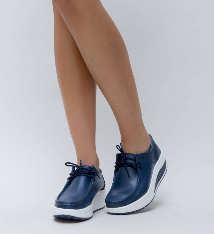Pantofi Casual Roly Bleu - Img 4
